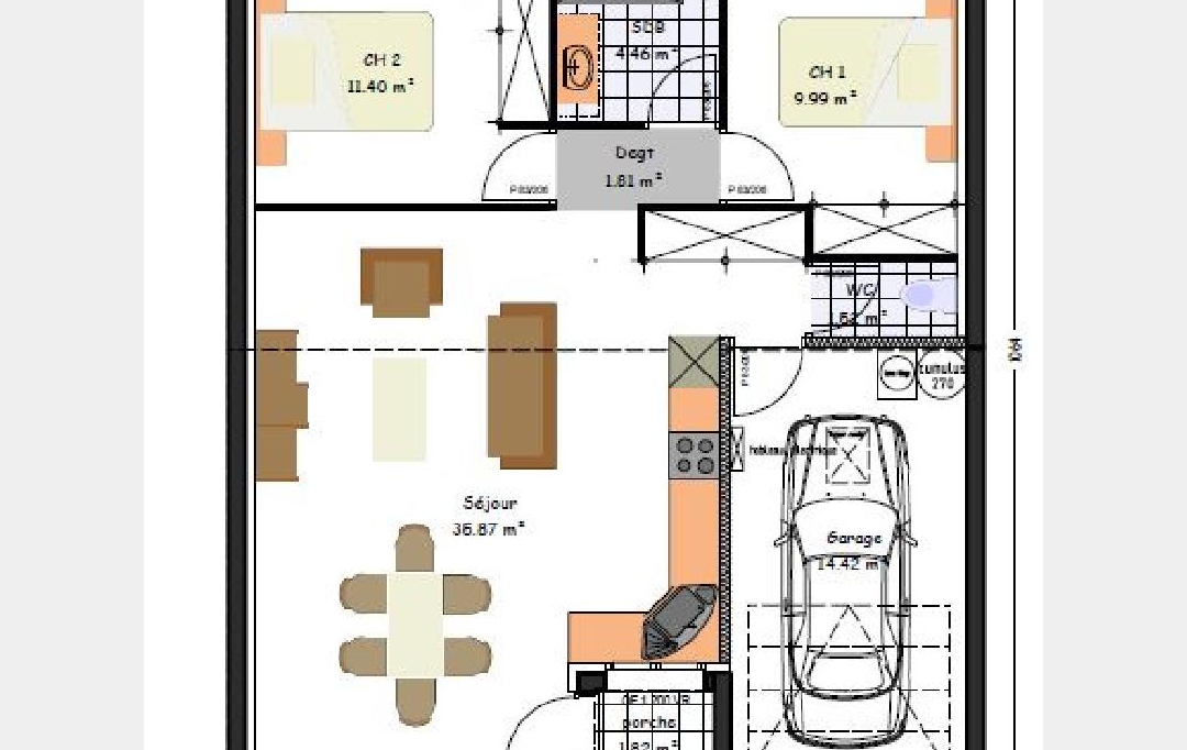 M.T.I. : Maison / Villa | SALSES-LE-CHATEAU (66600) | 80 m2 | 229 000 € 